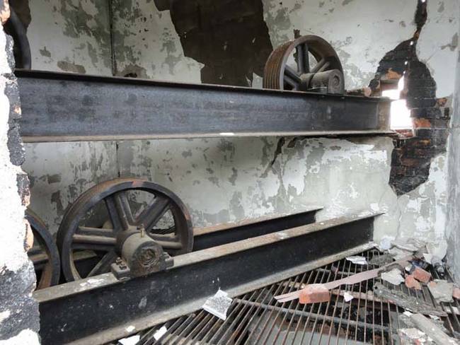 The facility even had its very own waste water treatment plant and steam power plant.