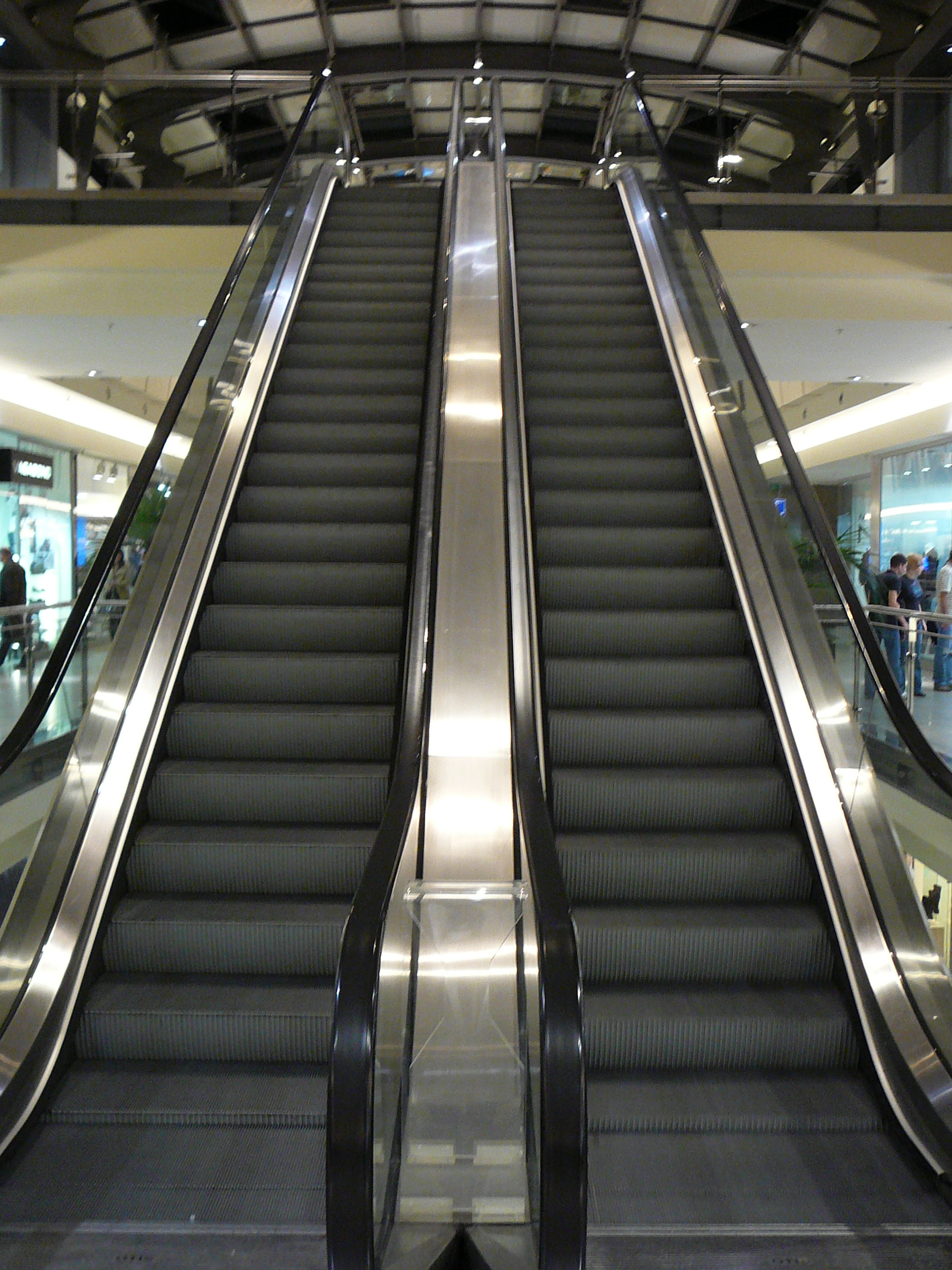 7.) Escalator Rails - Are you seeing this, Mom? I was right for not wanting to use these.