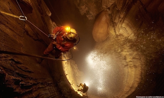 Scientists consider the  Krubera Cave to the “Everest of caves.”