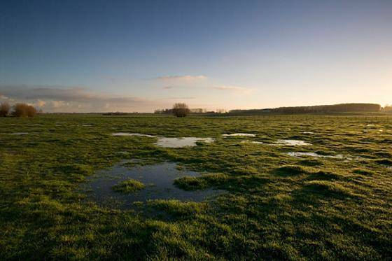 The tricky terrain of the 1917 Battle of Messines, which took place in Flanders, Belgium.