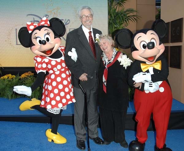 5.) The voices of Minnie and Mickey Mouse got married in real life.