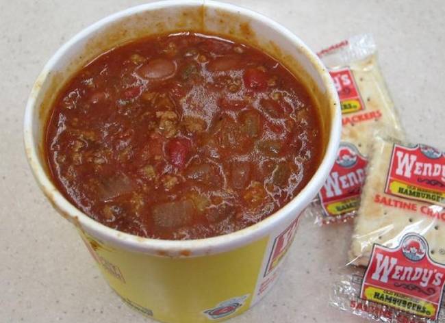 Wendy's chili