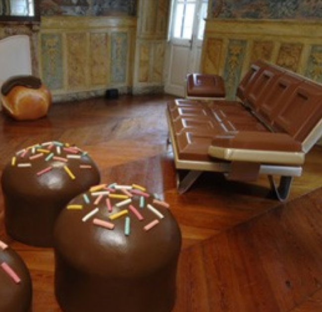 "Chocolate Bar Sofa" by Diego Maria Gugliermetto