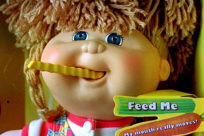 5.) Snacktime Cabbage Patch Kid.