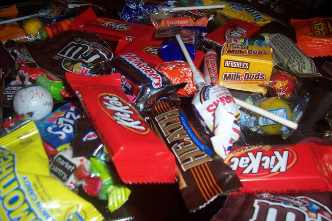 9.) Inspect the candy before children dig in. Look for loose or opened wrappers in case the candy was tampered with.