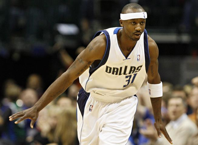 8.) Jason Terry has quite a few oddities. He wears 5 pairs of socks at once, eats chicken before games, and the night before a game, he will wear the opposing team's shorts. He has become so obsessed with it that people have even began to loan him the shorts.