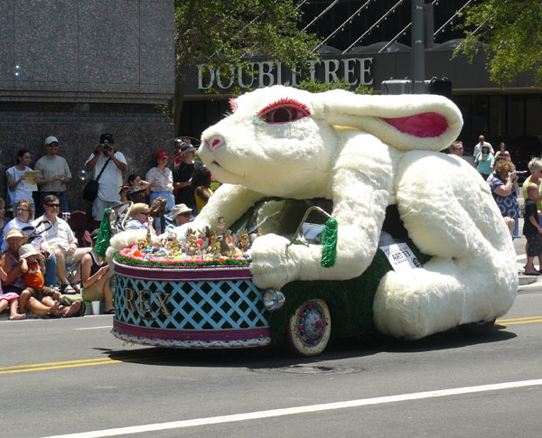 12.) Here comes Peter Cotton Tail, driving down the I-95.