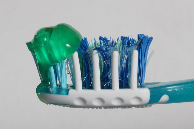 10.) Toothpaste.