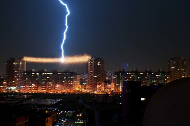 1.) The first lesson: don't stand on your roof during lightning storms.