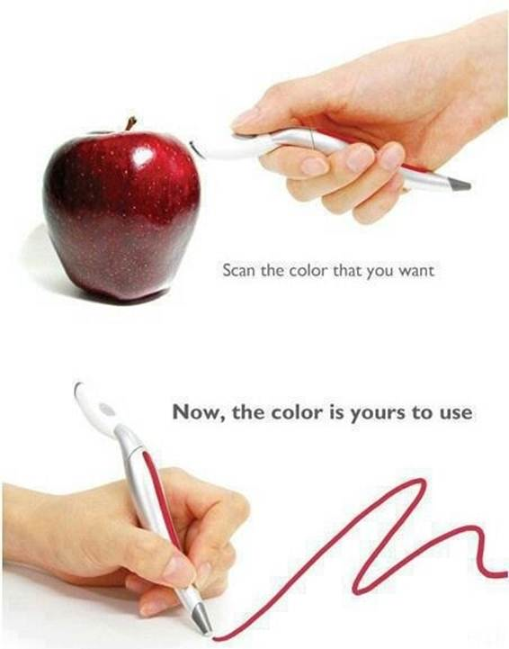 9.) An amazing pen that can write in any color you want.