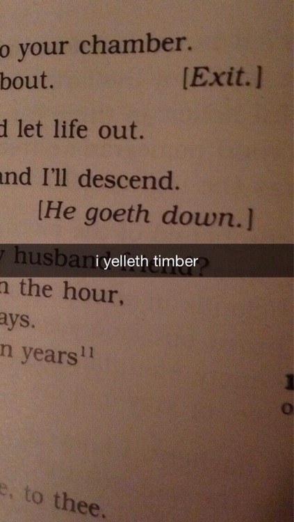 15. Shakespeare meets Kesha.