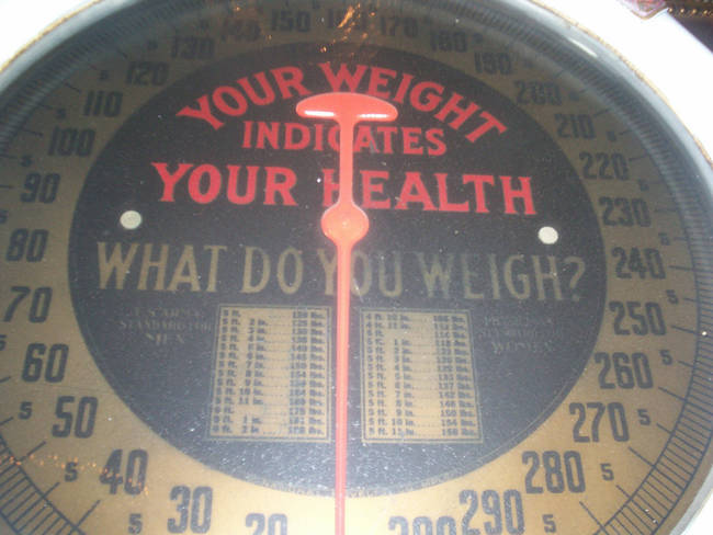 Myth: Scales are a good way to determine fat loss.