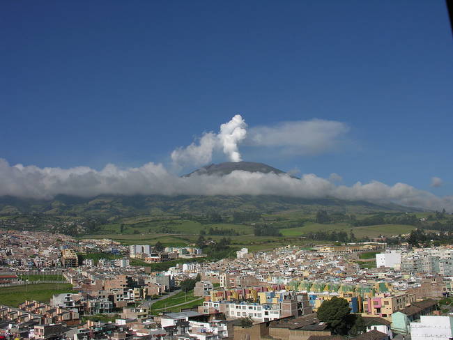 Galeras, Columbia.