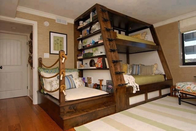 2.) This bunk bed upgrade.