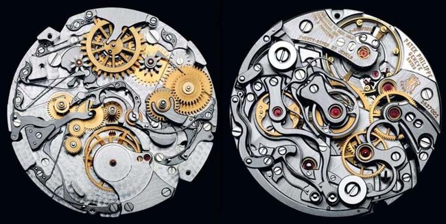 6.) The internal mechanism of a watch by Patek Philippe, one of the finest watch makers in the world.