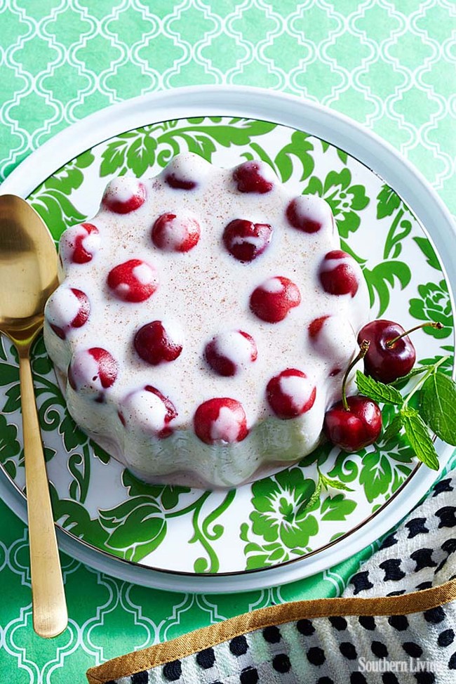 Spiced Coconut-Cherry Mold