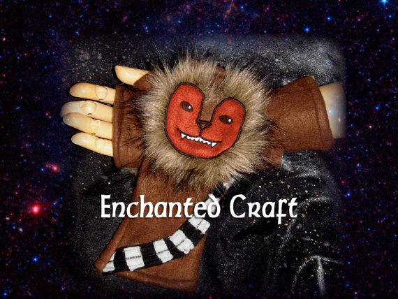 23.) Chewbacca Fingerless Gloves - $28