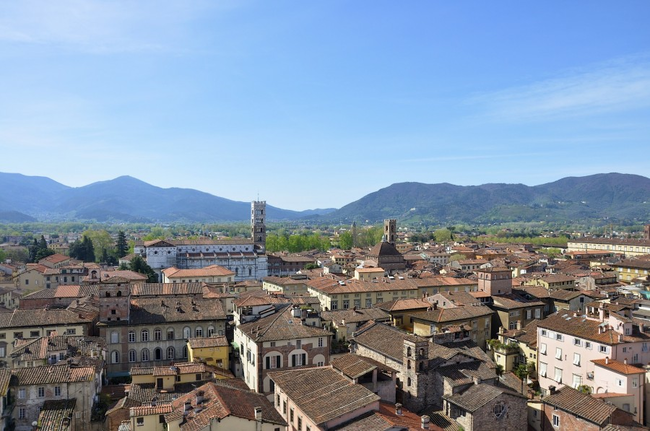 7.) Lucca, Italy