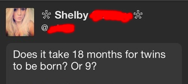 14.) At least she knows math?