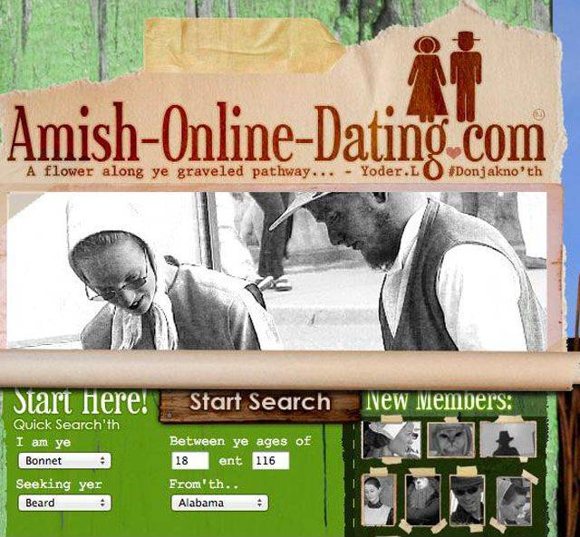 Amish dating.