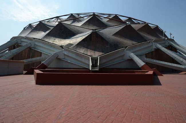 Palacio de los Deportes from the 1968 games in Mexico City.