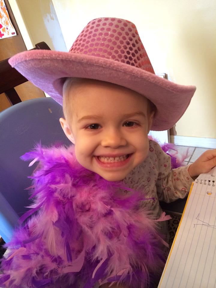 Ainsley was put into a 10-day medically-induced coma following her diagnosis with acute lymphoblastic leukemia in August 2013. Now cancer free, she will require 2 years of maintenance chemo.