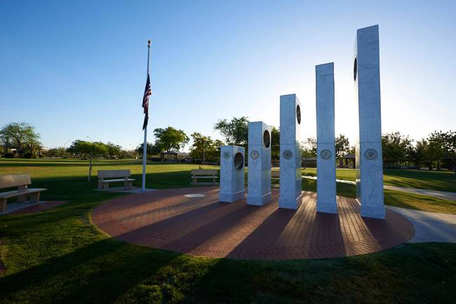 Every veteran's day people gather at to see the awesome and ingenious tribute to the troops that occurs at the prescribed time.