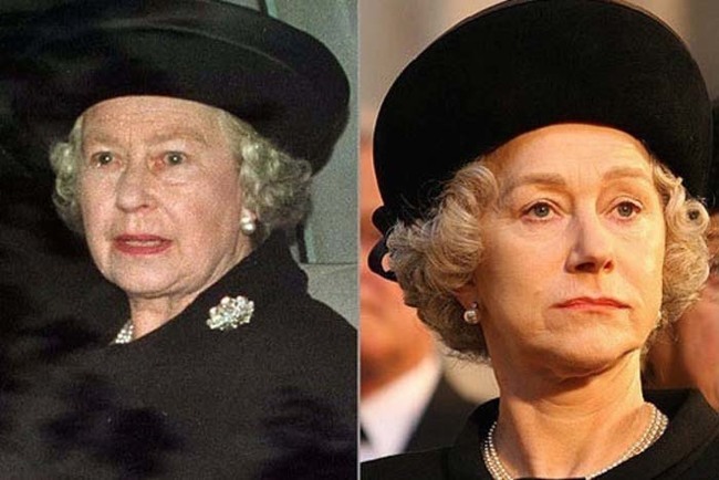 25.) Queen Elizabeth II played by Helen Mirren in <em>The Queen</em>