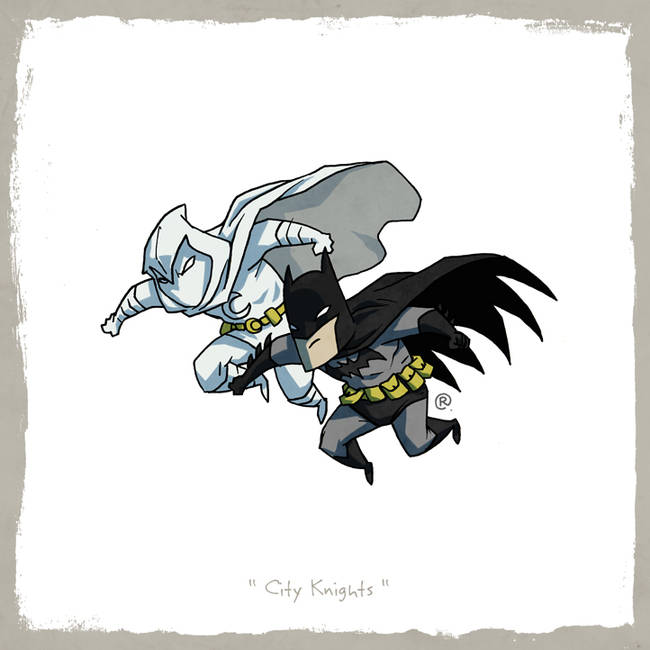 Moon Knight and Dark Knight