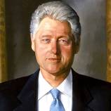 Bill Clinton has the most symmetrical face out of any president.