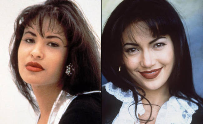 18.) Jennifer Lopez as Selena Quintanilla in <em>Selena</em>