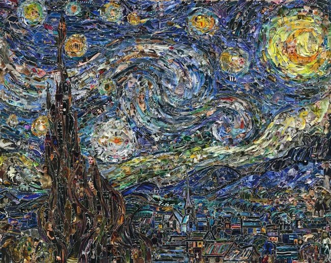 Starry Night by Vincent Van Gogh.