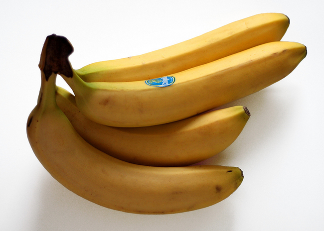 8.) Bananas: They're packed full of potassium and help replenish electrolytes lost while sweating out the flu.