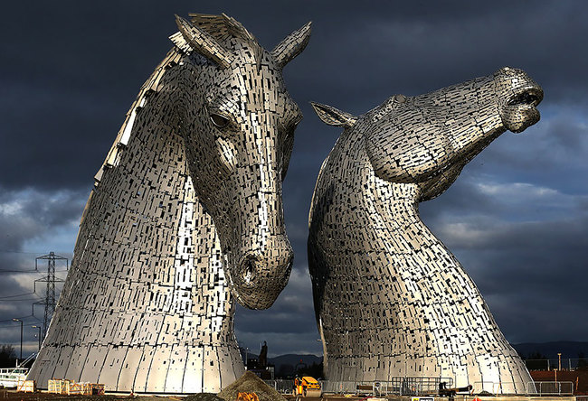 4.) Kelpies (Grangemouth, UK)