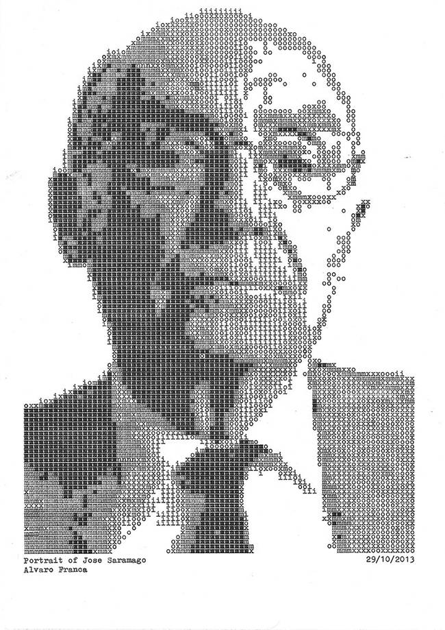 Portrait of Jose Saramago