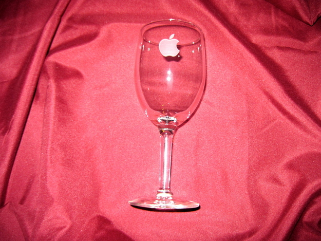 2.) Apple Wine Glass