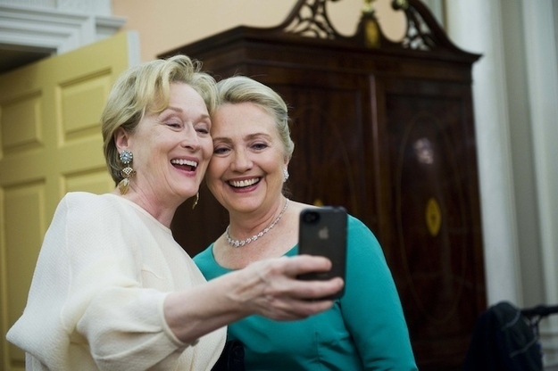 18. Meryl Streep and Hillary Rodham Clinton