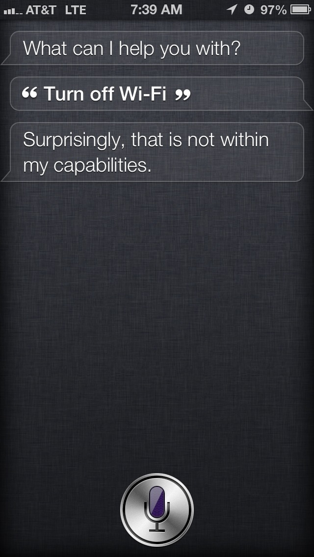 20.) Siri, you fail at everything.