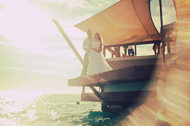 It's a perfect wedding destination if you have enough cash.