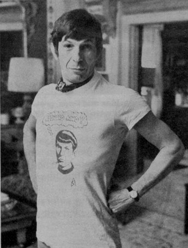 13.) Spock on Spock style.