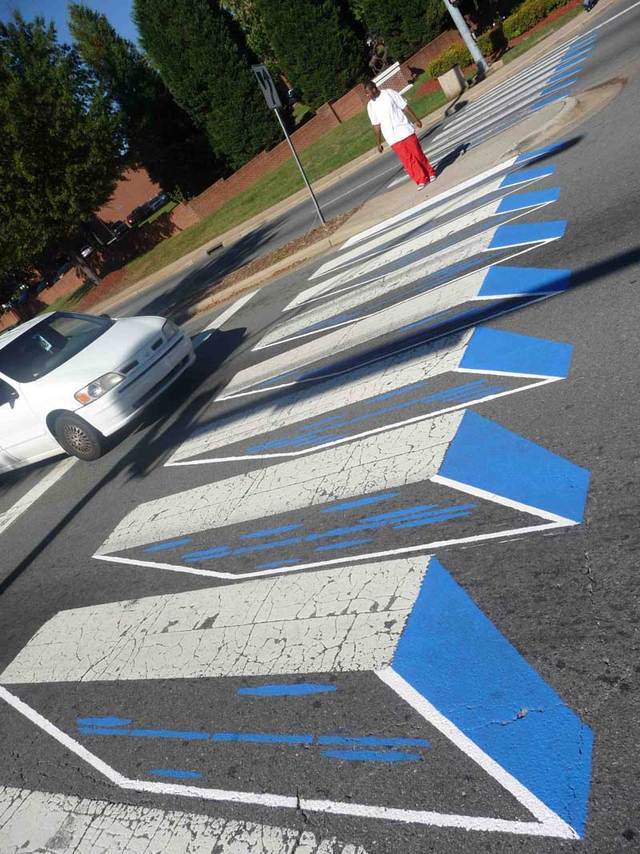 14. You won't knock down these dominos in Winston-Salem, North Carolina.