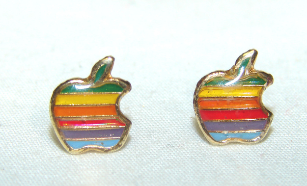 3.) Apple Earrings