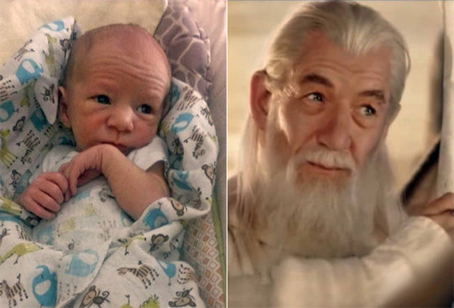 Ian McKellan (as Gandalf)