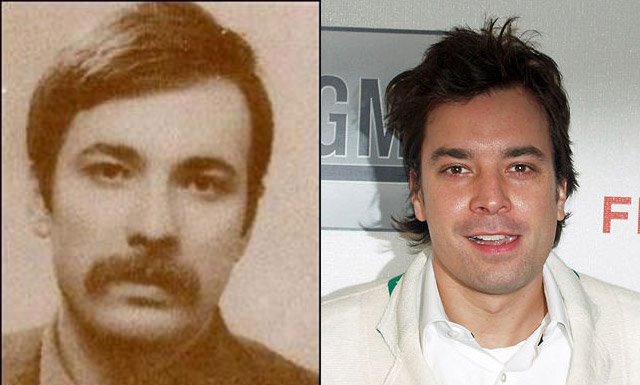 3. Jimmy Fallon and Turkish revolutionist Mahir Canyan.