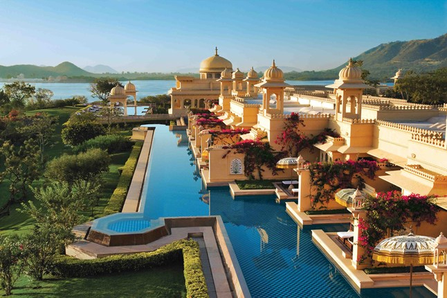 5.) The Oberoi Udaivialas, Udaipur, India