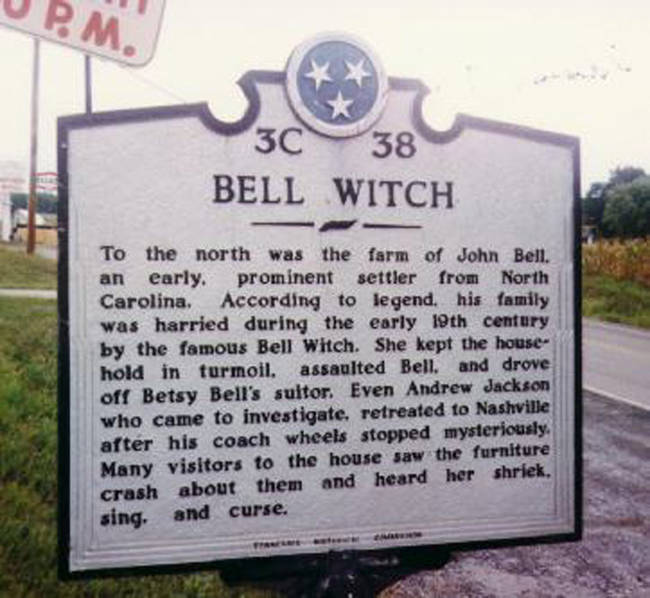 8.) The Bell Witch