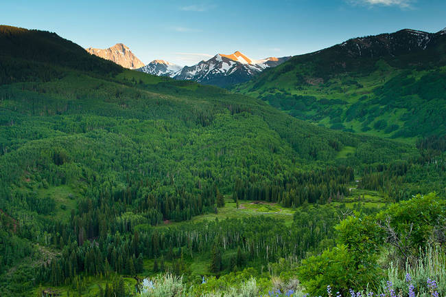 Capitol Creek Valley - Colorado.