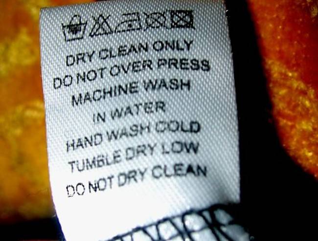 Just never wash this item. Throw it away when you're done.