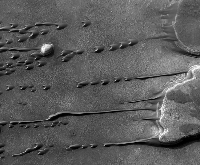 Crazy dune patterns.