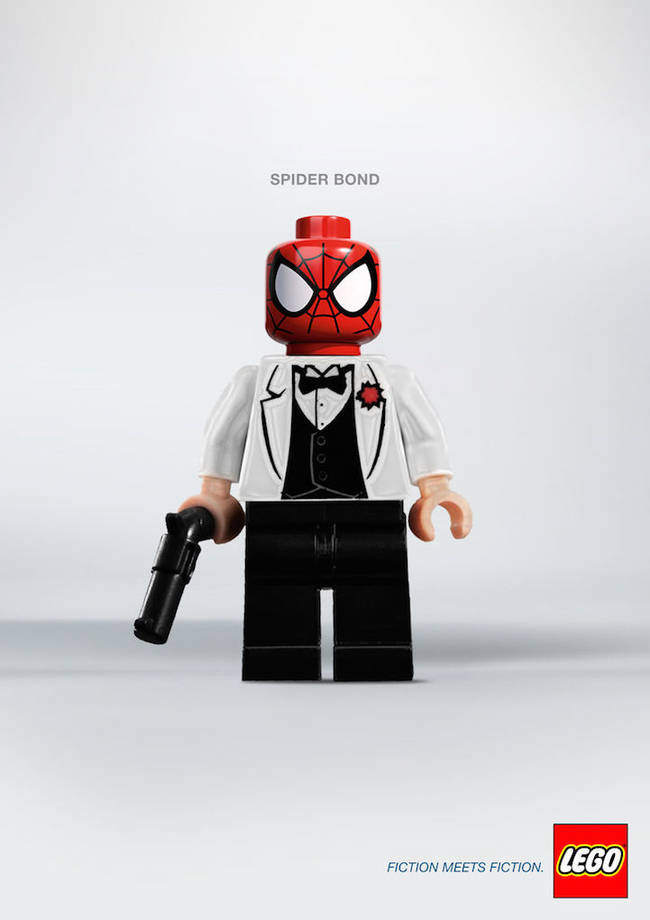 I could actually see Spiderman dressing up like James Bond.